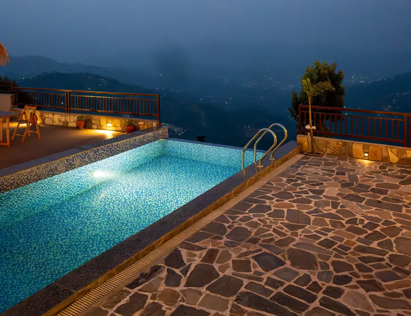 A pool that is only yours at Lavanya Villa